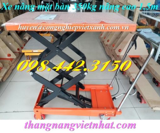 Xe nâng mặt bàn 350kg WP350-1.5M