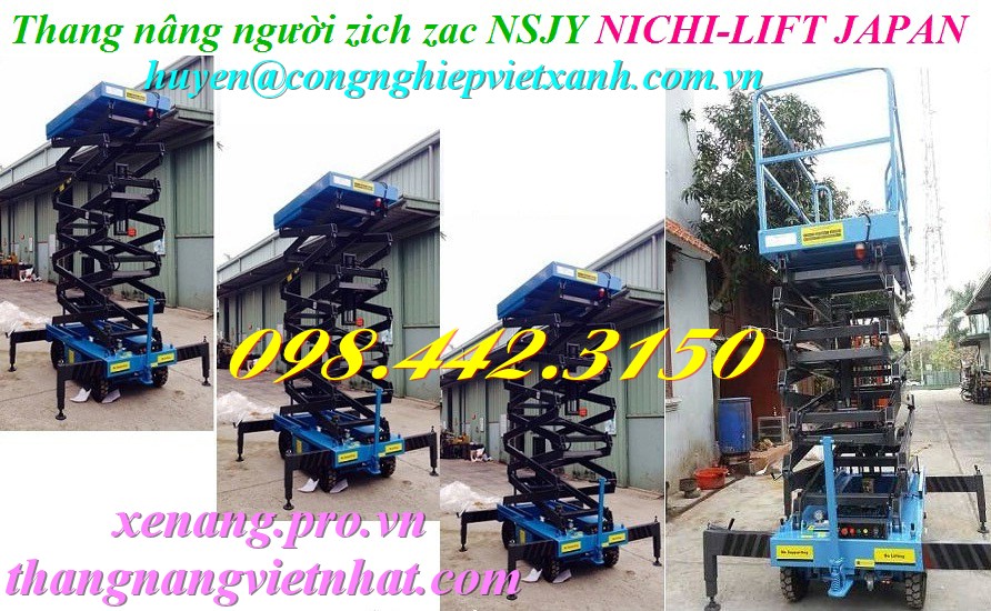 Thang nâng người zich zac NSJY NICHI-LIFT JAPAN