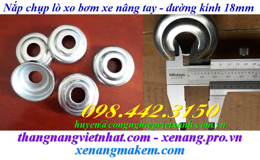 Phụ tùng xe nâng tay nắp chụp lò xo