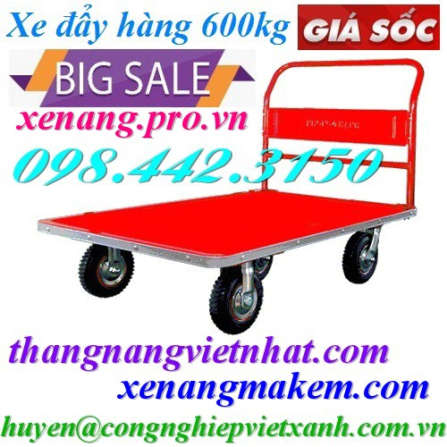 Xe đẩy hàng 600kg XTH250S1