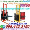 Xe nâng quay đổ phuy điện