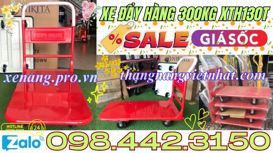 Xe đẩy hàng 300kg XTH130T