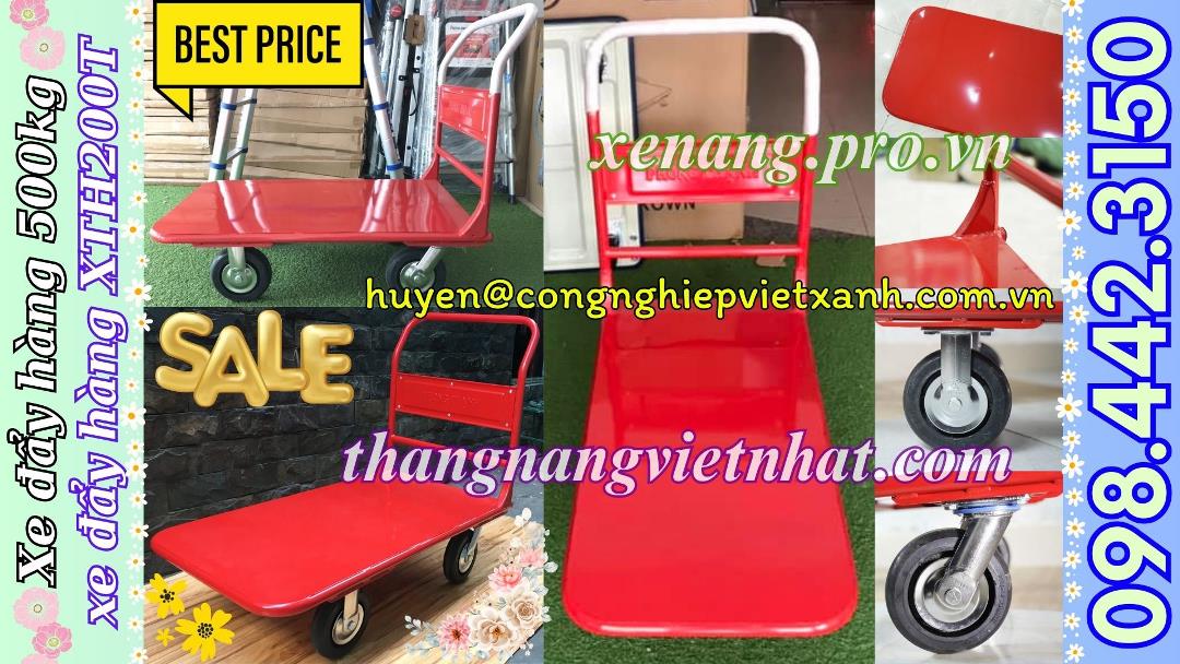 Xe đẩy hàng 500kg