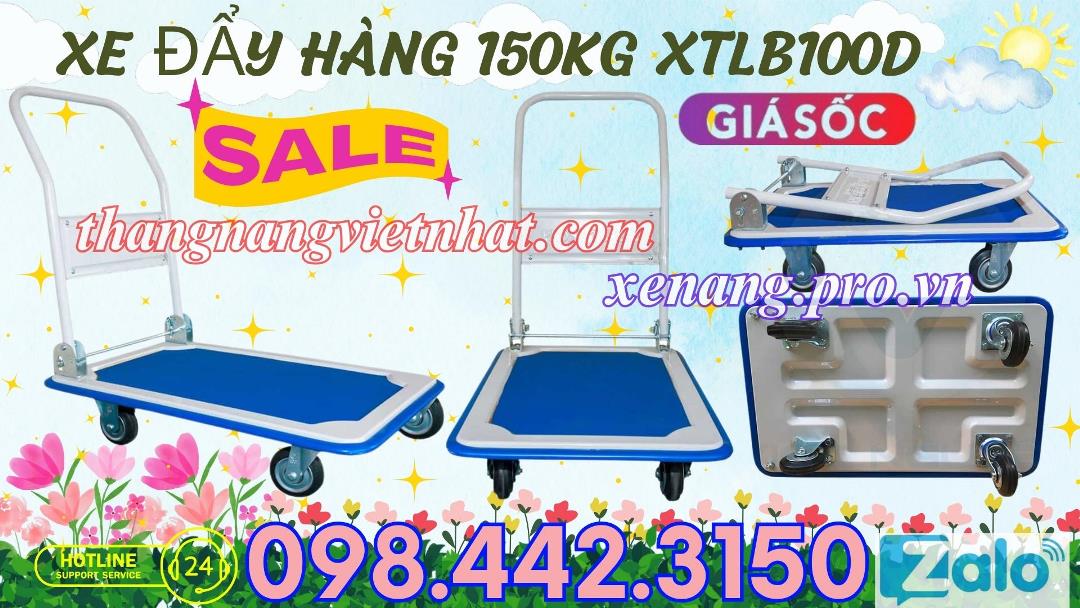 Xe đẩy hàng XTB100D - 150kg