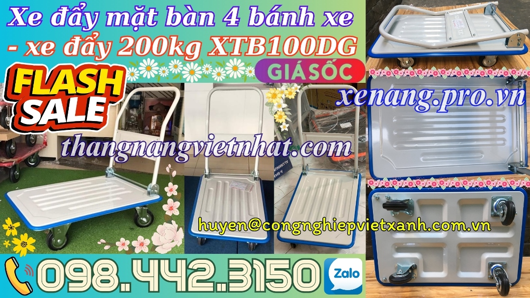 Xe đẩy XTB100DG