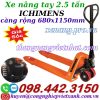 Xe nâng tay 2.5 tấn ICHIMENS càng rộng